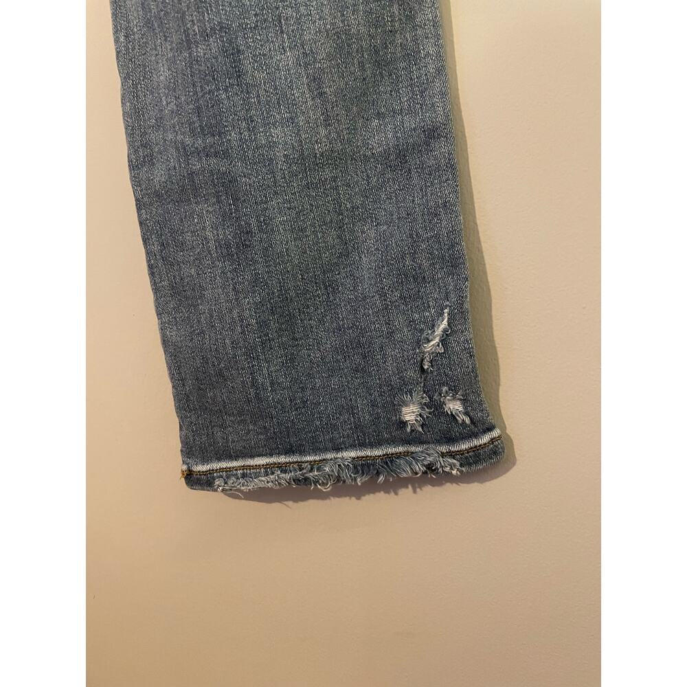 Judy Blue Highrise Dad Jean Distressed 5/27 - Picture 4 of 10